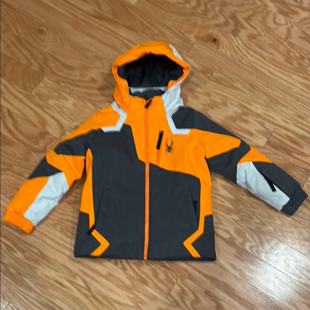 Spyder kids girls boys waterproof insulated ski jacket size 5
